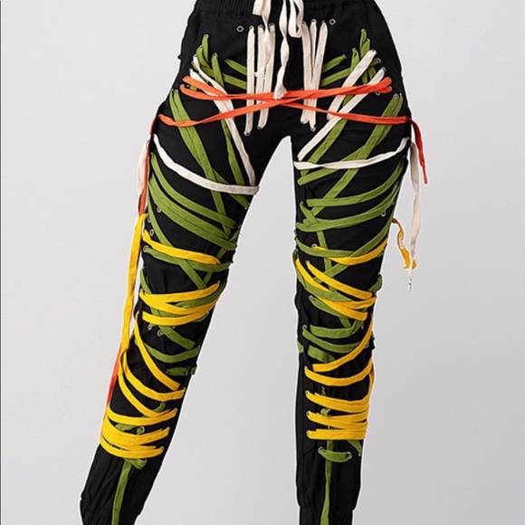 Pants - Lace Me Up Joggers